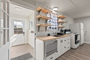 Cookware/dishes/utensils, dining tables - 2-Bedroom Bungalow nestled close to Urban Centers (Vancouver)