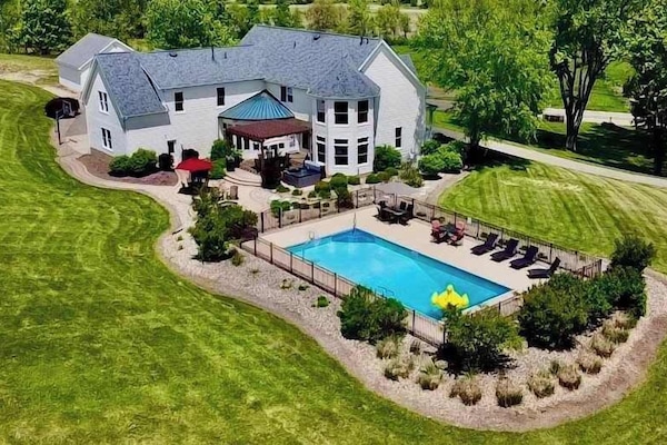 The ultimate escape with amenities inside and outside!