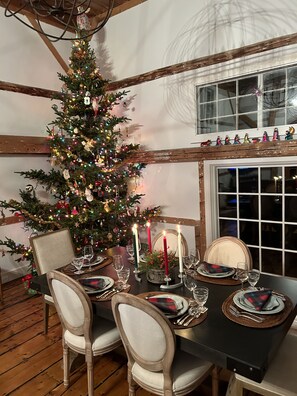 Dining - 1832 Carriage House, meticulously remodeled,  in the center of Blue Hill (Blue Hill)