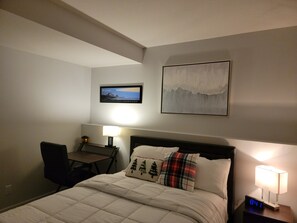2 chambres, coffre-fort, accès au Wi-Fi (inclus), literie fournie