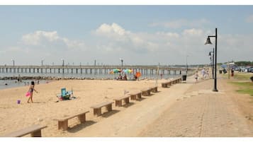 Sun loungers, beach towels