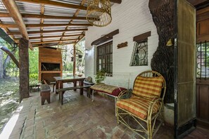 Cabaña familiar | Terraza o patio