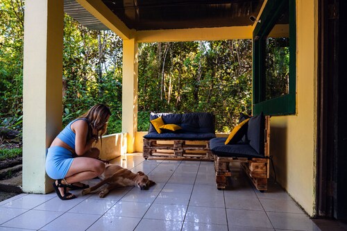 Peaceful riverfront villa