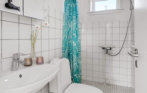 Shower, hair dryer