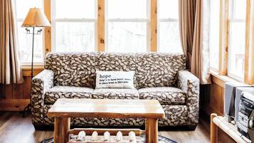 TV connectée, cheminée