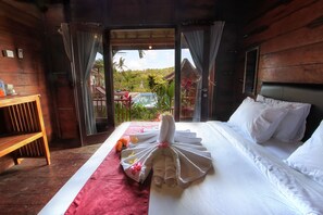 1 bedroom, Egyptian cotton sheets, premium bedding, desk - The Dara Hill (Penida Island)