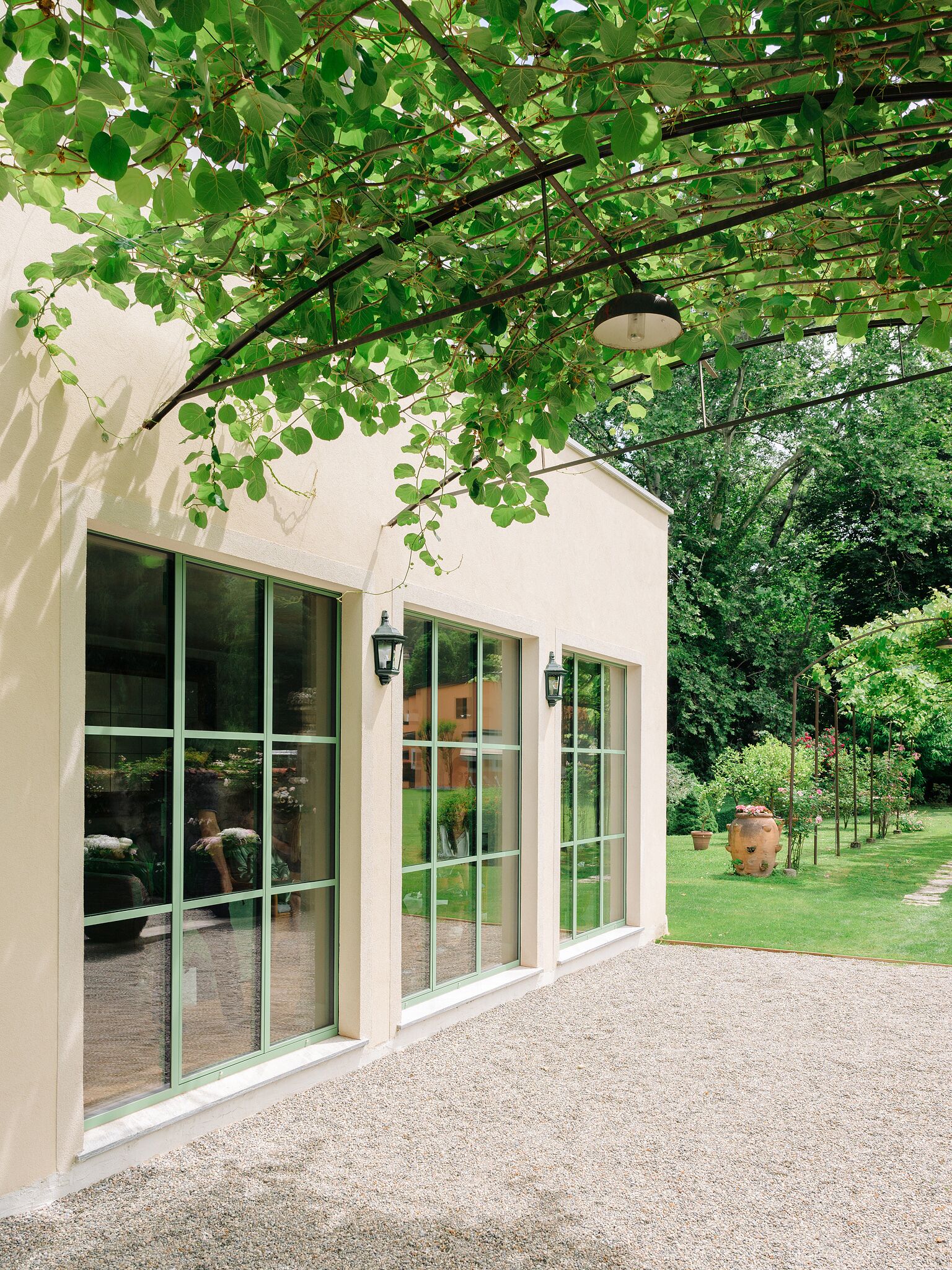 Enceinte de l’hébergement