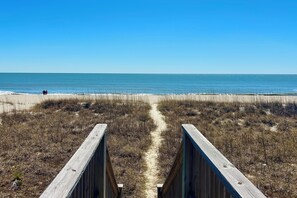 Beach - Pet Friendly, Ocean Front w/ Heated Private Pool and Sun Deck (Brunswick)