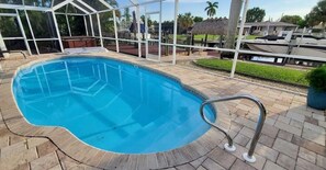 Outdoor pool - Cape Escape Waterfront Canal and Pool Home (Cape Coral)