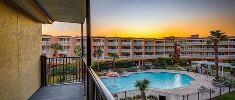 Udendørs pool, opvarmet pool