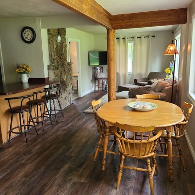 Peaceful house in Highwood Mountains. Private creek access. Large fenced yard.