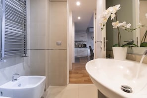 Shower, hair dryer, bidet