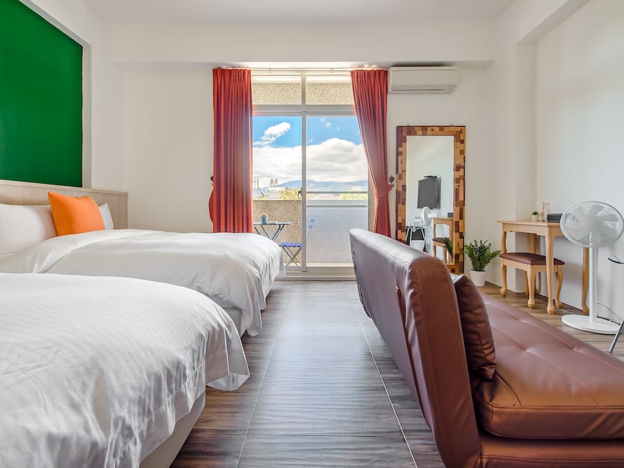 Firemannsrom, balkong | Wi-fi og sengetøy