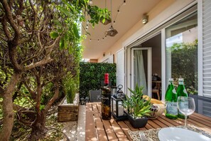 Terrace/patio - Cabanas Gardens, cozy, 4px, duplex (Cabanas de tavira)