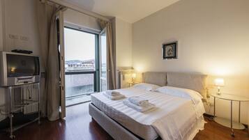 2 camere, ferro/asse da stiro