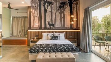 Villa Room | Egyptian cotton sheets, premium bedding, down comforters