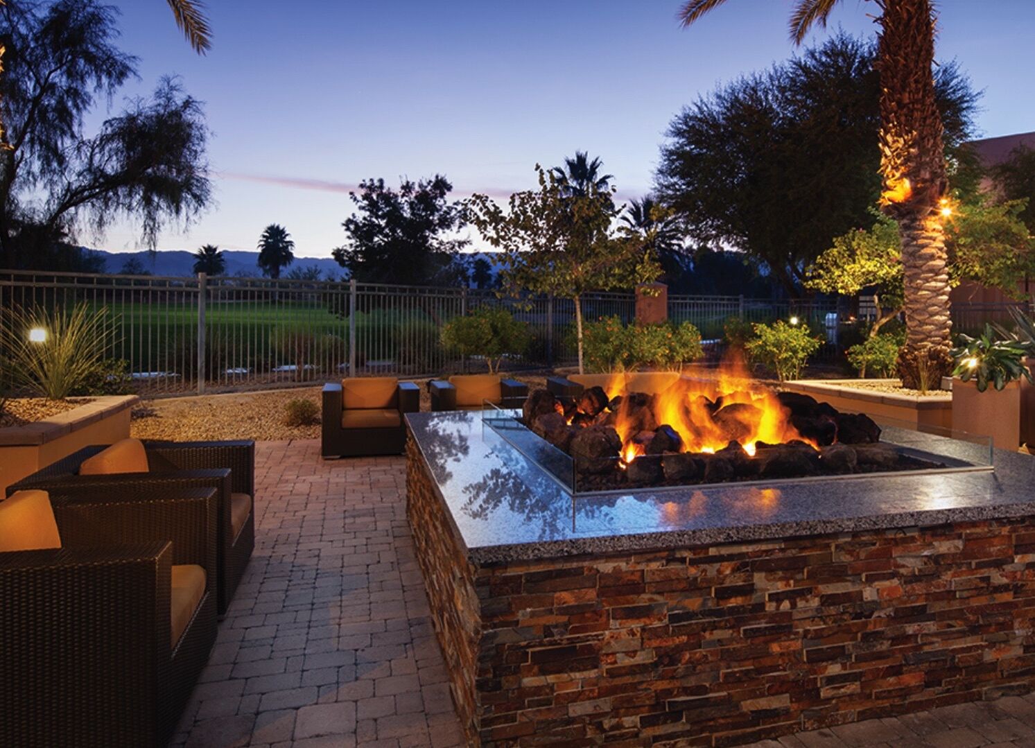 Terrein van de accommodatie