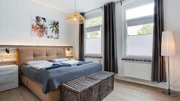 1 Schlafzimmer, kostenloses WLAN, Bettwäsche