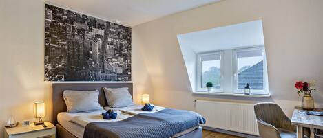 1 間睡房、免費 Wi-Fi、床單