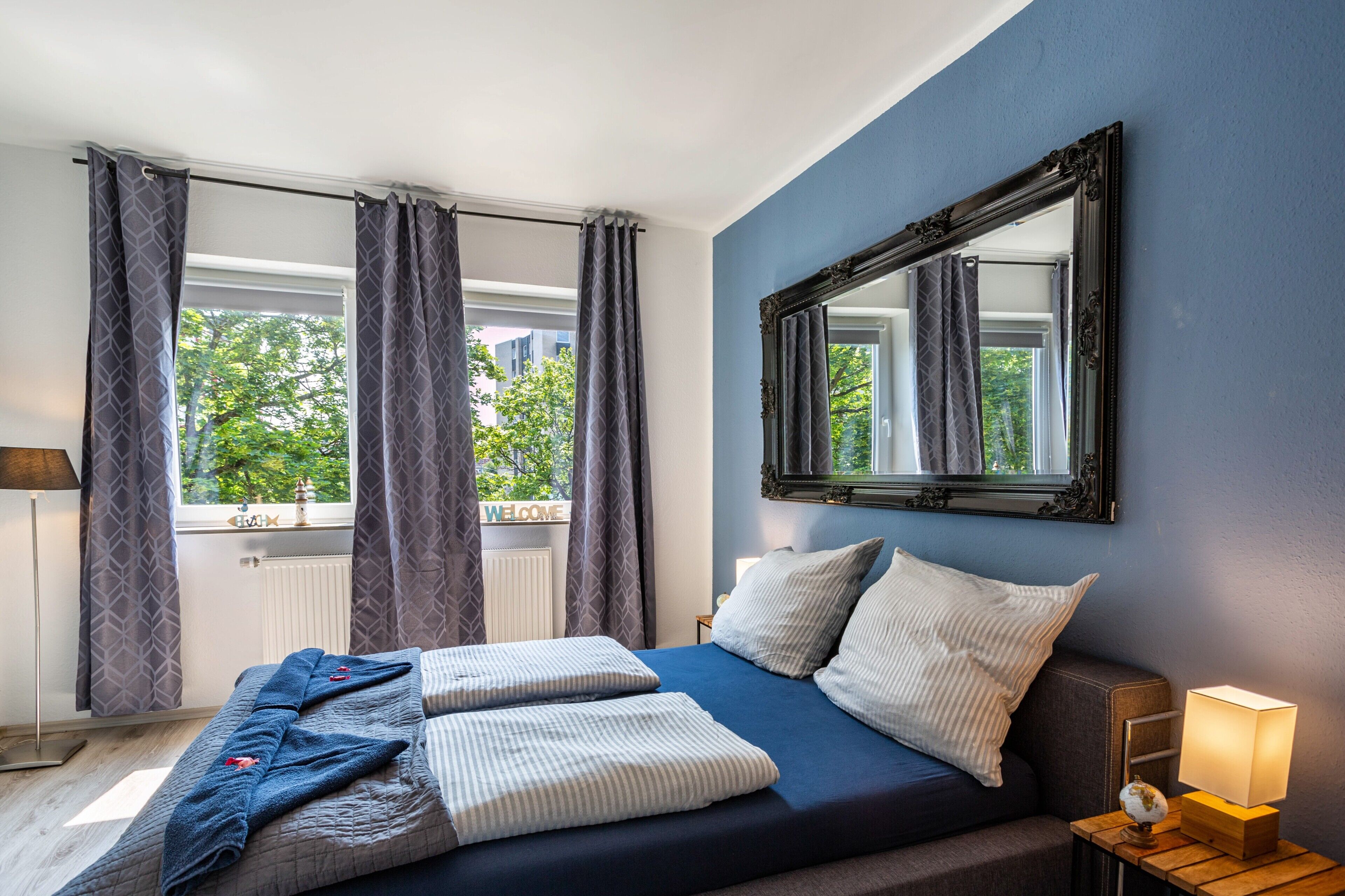 2 quartos, Wi-Fi de cortesia, roupa de cama