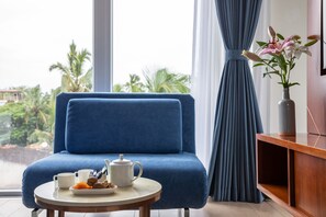 Chambre Prestige, balcon | Commodité de la chambre