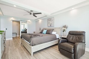 2 bedrooms, iron/ironing board, travel cot, WiFi