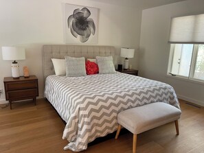 2 habitaciones, escritorio, wifi gratis y ropa de cama
