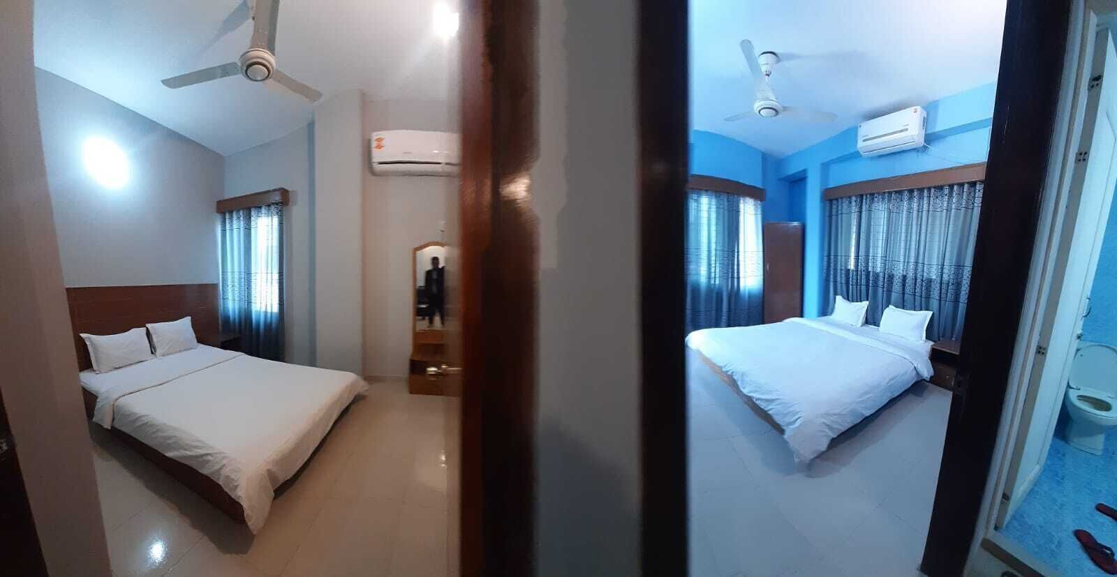 Free WiFi, bed sheets