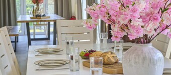 Ardennes group house with fireplace and garden