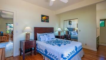 1 bedroom, in-room safe, iron/ironing board, free WiFi