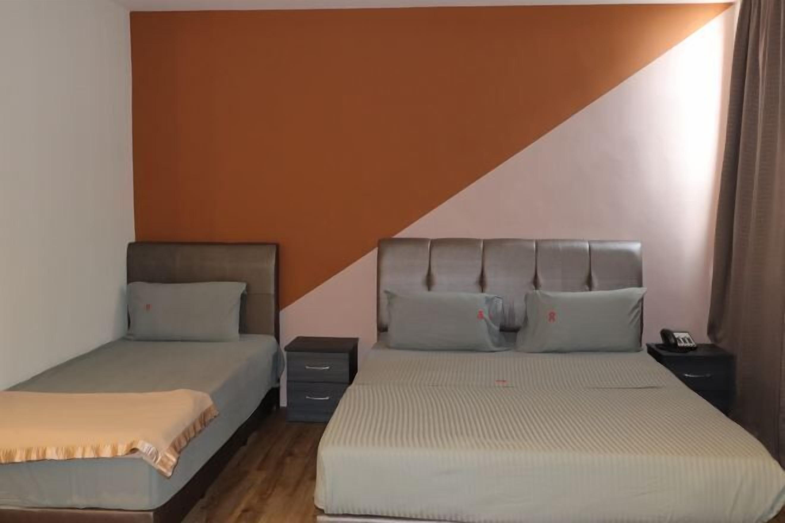 Desk, iron/ironing board, free WiFi, bed sheets