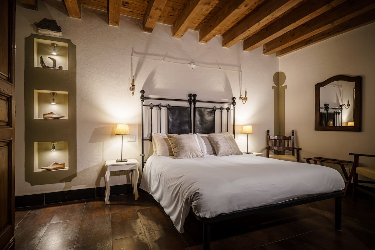 Draps italiens de Frette, literie de qualité, décor unique