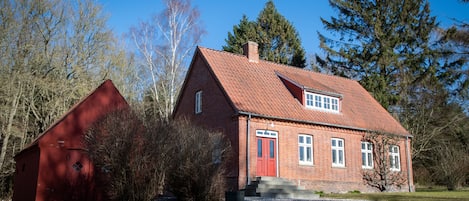 Overnatningsstedets facade