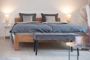 2 Schlafzimmer, Bügeleisen/Bügelbrett, kostenloses WLAN, Bettwäsche