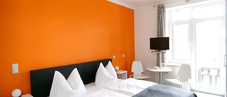 Quarto casal básico | Wi-Fi de cortesia