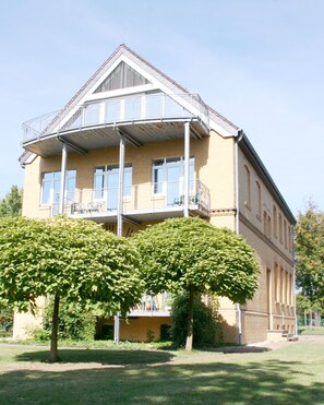 Fassade der Unterkunft