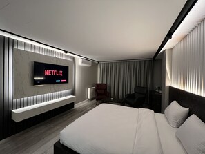 Deluxe tweepersoonskamer | Luxe beddengoed, individueel gedecoreerd, individueel gemeubileerd