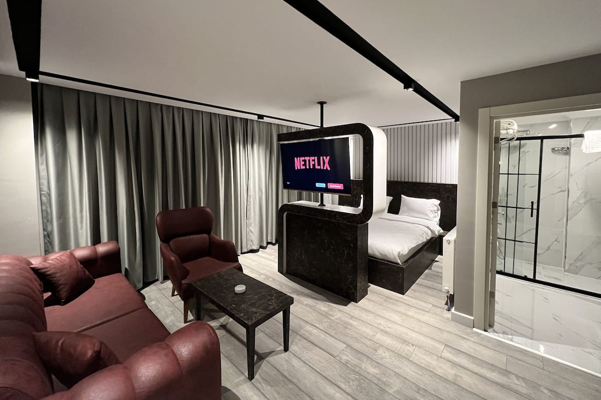 Deluxe-dobbeltværelse | Premium-sengetøj, individuelt design, individuel indretning