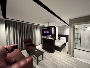 Deluxe tweepersoonskamer | Luxe beddengoed, individueel gedecoreerd, individueel gemeubileerd