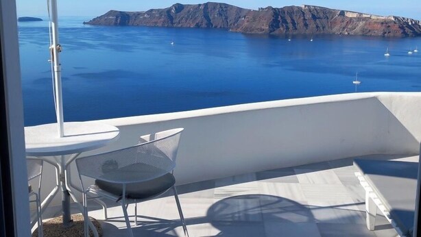 Suite Caldera View Private Jetted Tub | Balkong