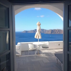 Apartment Caldera View Share Jetted Tub | Terraza o patio