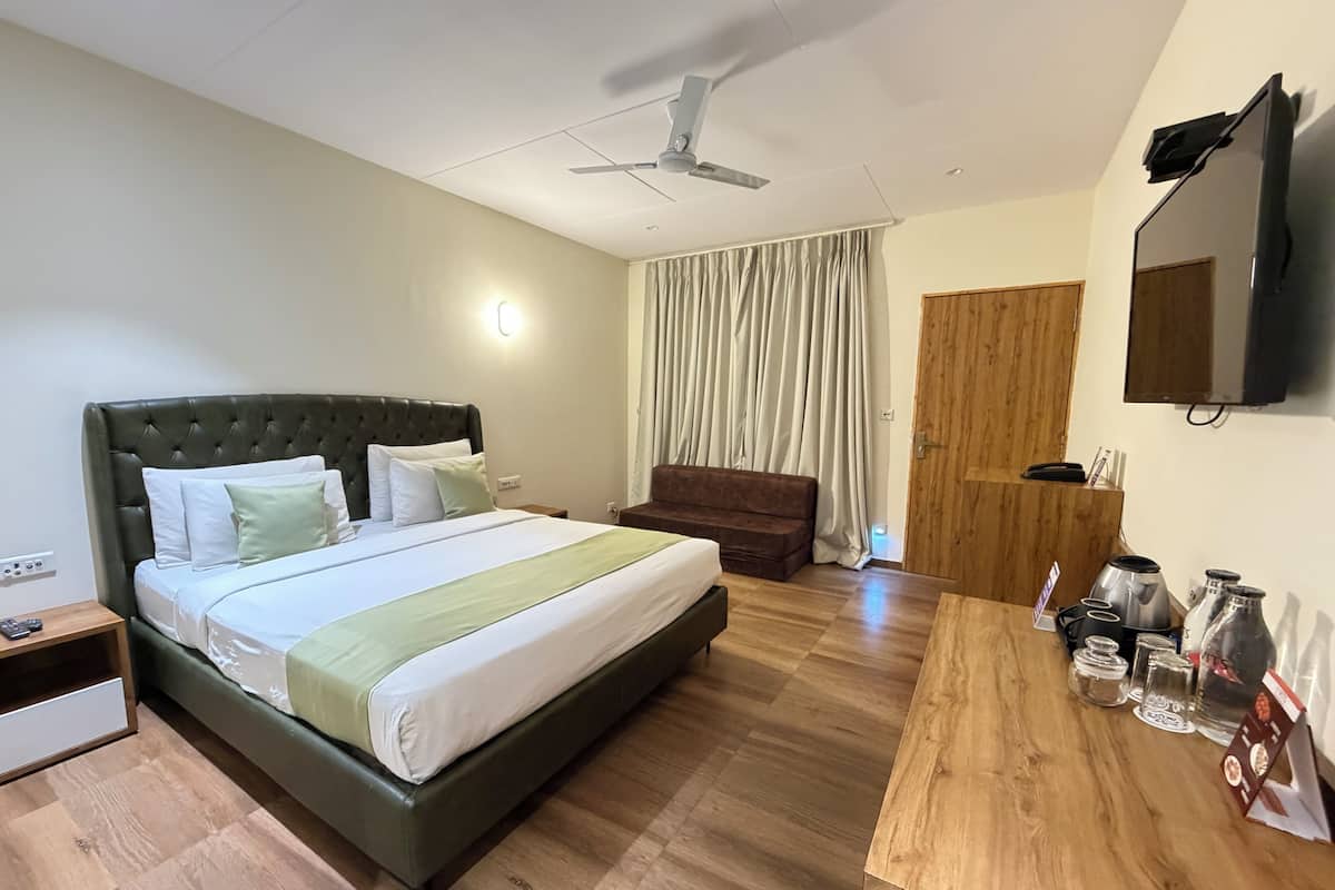 Cottage with Garden View | 遮光窗帘、隔音、免费 WiFi、床单