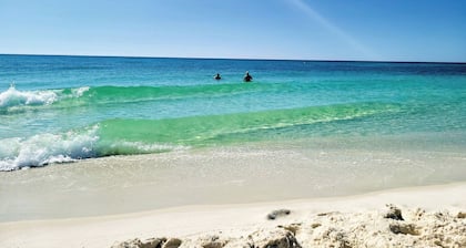 Very Private Home w/ HEATED Pool, Palm Trees and Big Fenced Yard.