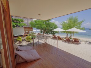 Grand-rum | Utsikt mot havet/stranden