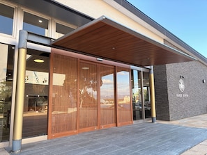 Façade de l’hébergement