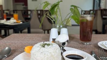 Free daily local cuisine breakfast