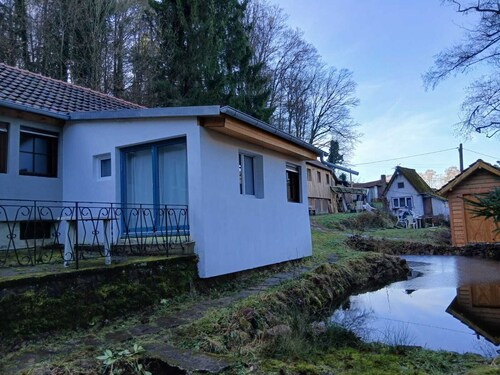 Apartment im Naturpark Spessart, ruhig im Grünen, WLAN, Terrasse, Gartennutzung