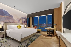In-room safe, individually decorated, desk, laptop workspace - M Social Hotel Suzhou (Suzhou)