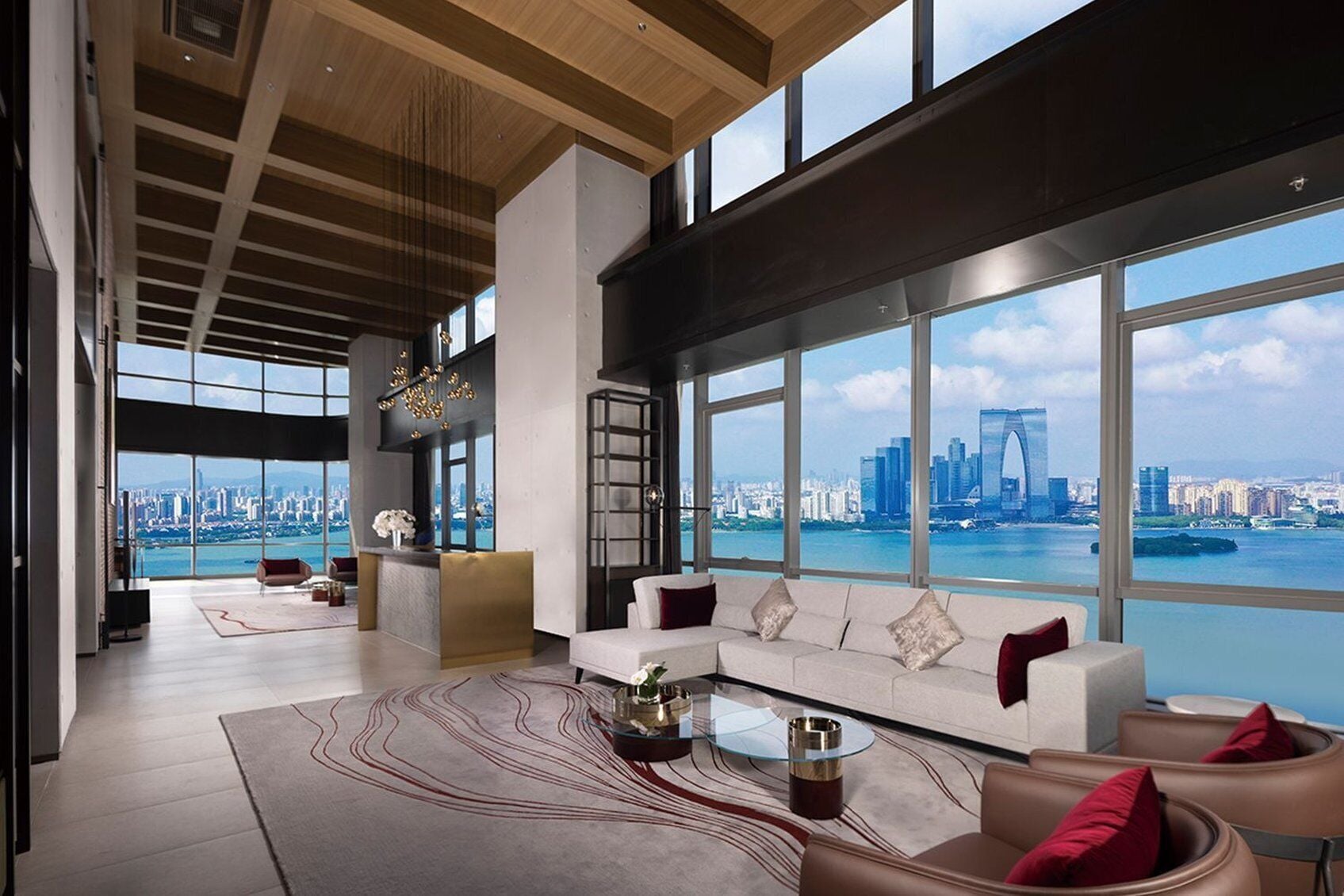 Caja de seguridad en la habitación y decoración personalizada 