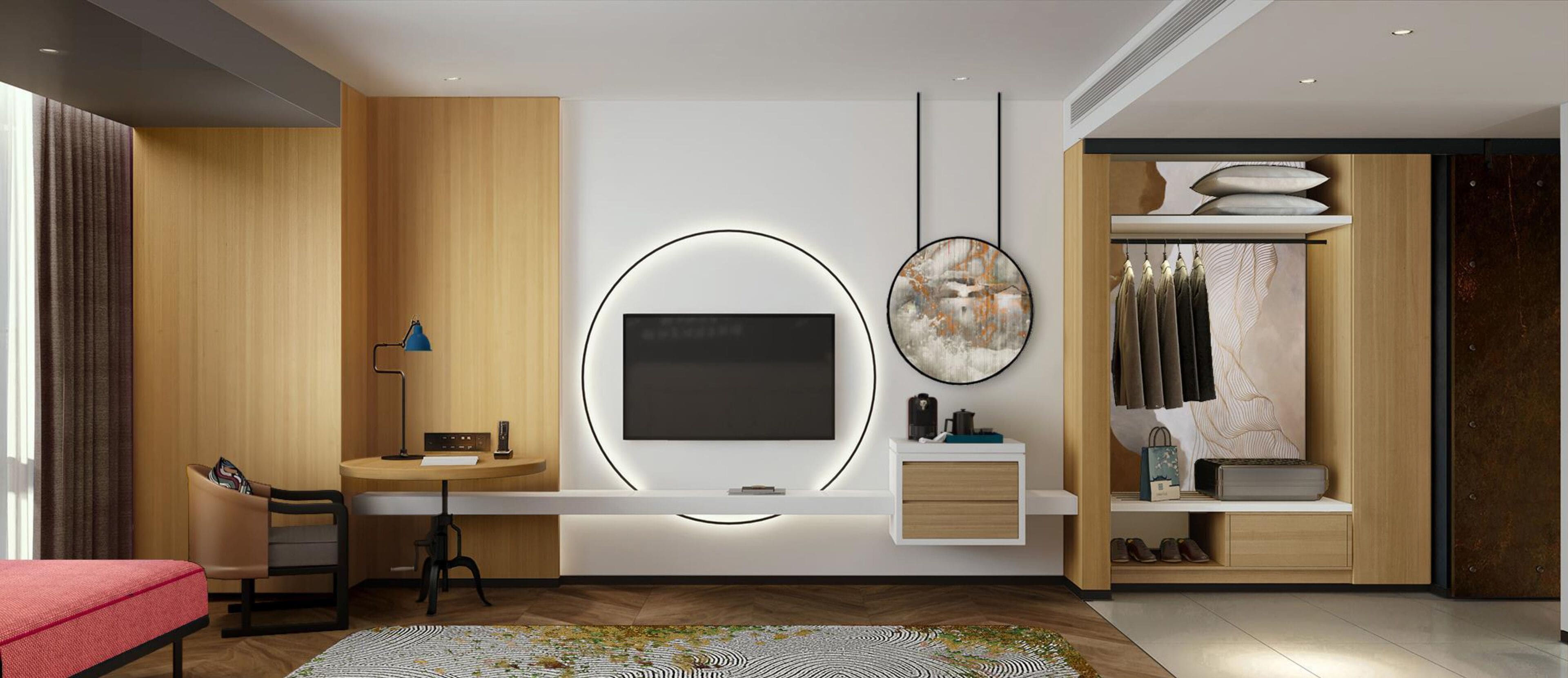 In-room safe, individually decorated, desk, laptop workspace